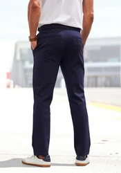 John Devin Stretch-Hose regular-fit Dunkelblau/Blau