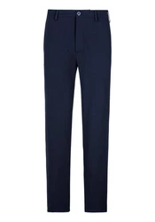John Devin Stretch-Hose regular-fit Dunkelblau/Blau