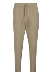 BOSS GREEN Chinohose T_Flex mit Tunnelzugbund grün