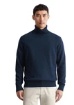 Marc O'Polo Rollkragenpullover Dunkelblau/Blau/Beige/Hellblau/Grau