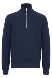 Blend Troyer Pullover Dunkelblau/Blau