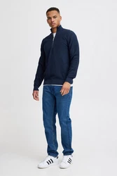 Blend Troyer Pullover Dunkelblau/Blau