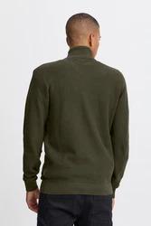 Blend Troyer Pullover Dunkelgrün/Khaki