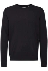 BLEND Pullover Rundhals Dunkelblau/Blau/Schwarz