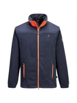 Wind sportswear Fleecejacke Grenada Dunkelblau/Rot/Hellblau