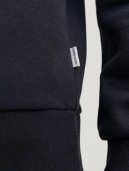 Jack & Jones Sweatshirt JJELOGO SWEAT HOOD 2 COL 24/25 NOOS Dunkelblau