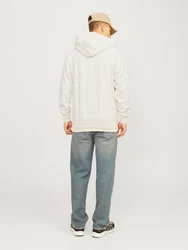 JACK & JONES Sweatshirt JORBRONX Khaki/Creme/Weiß/Orange/Gold/Hellblau/Beige