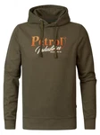 Petrol Industries Hoodie Tuntutuliak Dunkelgrün/Grün/Khaki