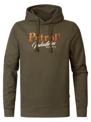 Petrol Industries Hoodie Tuntutuliak Dunkelgrün/Grün/Khaki