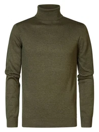 Rollkragenpullover - Feinstrickrollkragenpullover-Men Knitwear Collar Basic