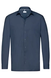 Langarmhemd Corporate Hemd PREMIUM Herren OEKO TEX Regular Marine 41/42
