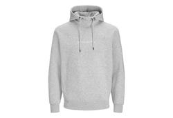 Jack & Jones Kapuzensweatshirt JJTree Sweat Hood Grau/Hellgrau
