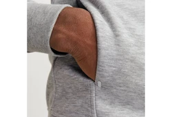 Jack & Jones Kapuzensweatshirt JJTree Sweat Hood Grau/Hellgrau