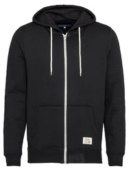 Blend Sweatjacke Noah schwarz/weiß