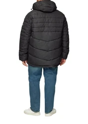 s.Oliver Outdoorjacke  Schwarz/Dunkelgrau
