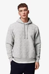 Next Kapuzensweatshirt Premium Hoodie mit Struktur Grau/Hellgrau/Silber