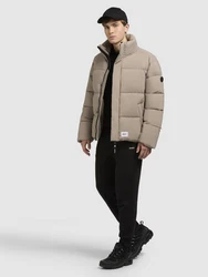 khujo Steppjacke DUNGH MATT Beige/Khaki/Braun