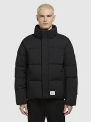 khujo Steppjacke DUNGH MATT Schwarz