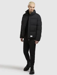 khujo Steppjacke DUNGH MATT Schwarz