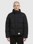 khujo Steppjacke DUNGH MATT Schwarz