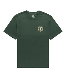 Element T-Shirt Herren Saturn Fiill Dunkelgrün/Grün