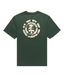 Element T-Shirt Herren Saturn Fiill Dunkelgrün/Grün