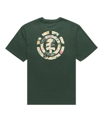 Element T-Shirt Herren Saturn Fiill Dunkelgrün/Grün
