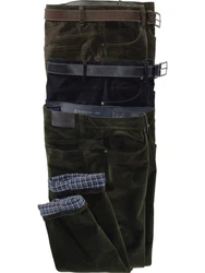 Babista Thermohose LUNUNO mit wärmenden Thermofutter Dunkelgrün/Khaki