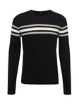 Key Largo Strickpullover BOOKING Schwarz/Dunkelblau