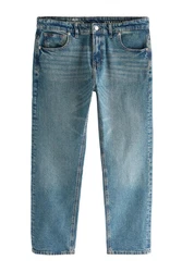 Next Straight-Jeans Authentic Straight Fit Blau/Hellblau