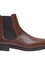 Henry Stevens Winston Chelseaboots Braun/Dunkelbraun