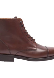 Henry Stevens Schnürboots Winston CDB2 Braun/Dunkelbraun/Bordeaux