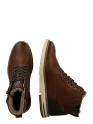 MUSTANG Stiefelette Schnürstiefelette Braun/Dunkelbraun