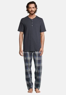 Schiesser Pyjama Night & Home Set Schlafanzug