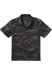 Brandit US Shirt Dunkelgrün/Dunkelblau/Grau/Dunkelgrau/Schwarz