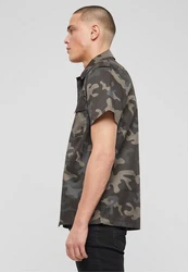 Brandit US Shirt Dunkelgrün/Dunkelblau/Grau/Dunkelgrau/Schwarz