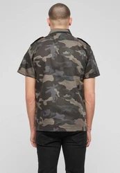 Brandit US Shirt Dunkelgrün/Dunkelblau/Grau/Dunkelgrau/Schwarz