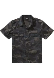 Brandit US Shirt Dunkelgrün/Dunkelblau/Grau/Dunkelgrau/Schwarz