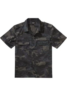 Brandit US Shirt Dunkelgrün/Dunkelblau/Grau/Dunkelgrau/Schwarz