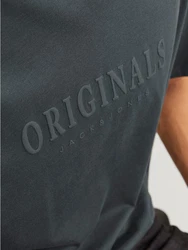 Jack & Jones T-Shirt JORFREDERIKSBERG TEE SS CREW NECK Dunkelgrün/Dunkelgrau/Grau/Grün