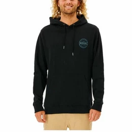 Sweater Herren Sweater mit Kapuze Re Entry Schwarz