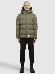 khujo Steppjacke SILAS2 Dunkelgrün/Khaki