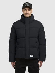 khujo Steppjacke DUNGH MATT Schwarz