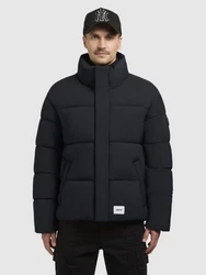 khujo Steppjacke DUNGH MATT Schwarz