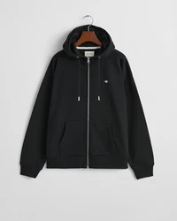 Gant Sweatshirt Zip Hoodie Shield Relaxed Fit 