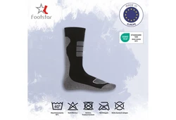 Footstar Thermosocken Herren Schwarz/Dunkelgrau/Grau
