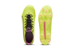 PUMA King Ultimate FG/AG Fußballschuh Gelb/Grün