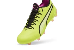 PUMA King Ultimate FG/AG Fußballschuh Gelb/Grün