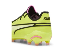 PUMA King Ultimate FG/AG Fußballschuh Gelb/Grün
