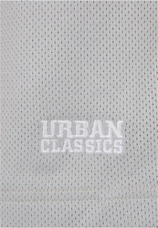 Urban Classics Herren Basic Mesh Shorts (1-tlg) Grau/Khaki/Hellgrau
